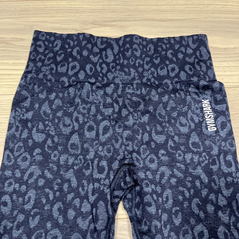 Gymshark Adapt Animal Seamless Leggings Black Size Medium- Scrunch Bum - Picture 4 of 11